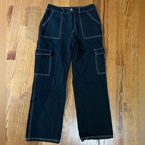 Tilly’s black wide leg pants, size XS